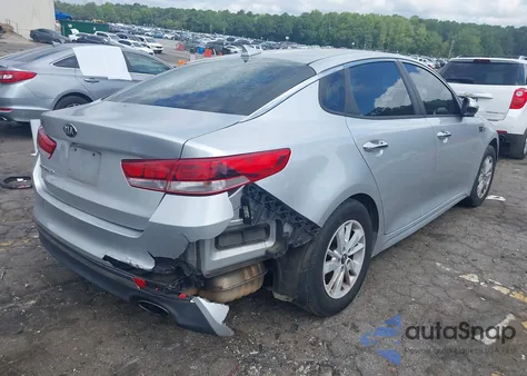 2017 Kia Optima Lx из США, поврежденный, VIN 5XXGT4L34HG176210